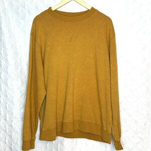 Streetwear Skater Original Use yellow crewneck sweatshirt, size 2XL